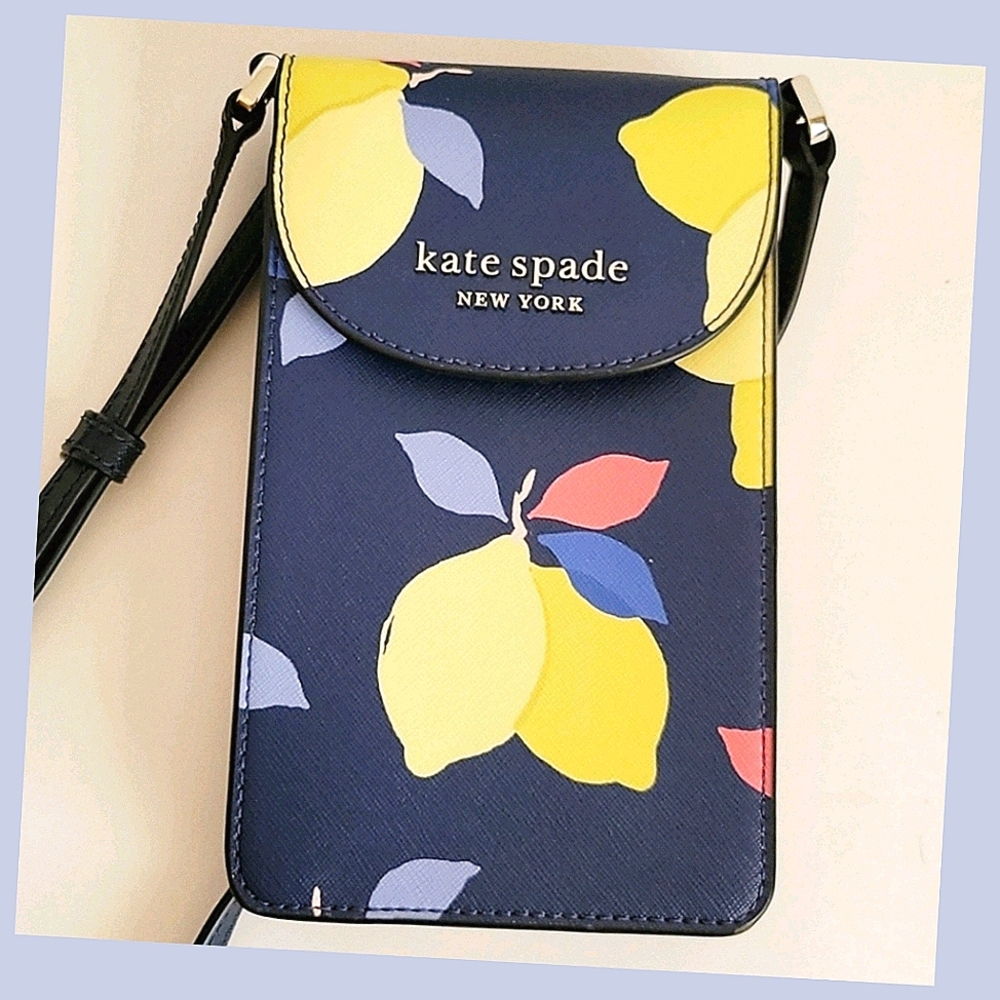 Kate Spade Lemon NS Phone Crossbody Bag